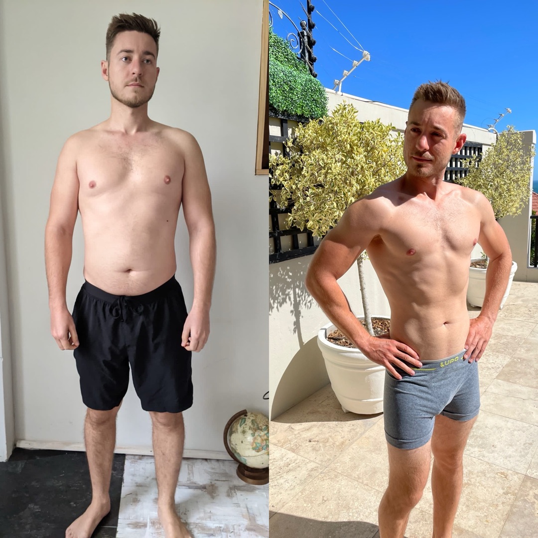 Ryan, before and after